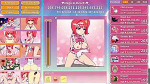 Magical girl clicker gameplay gallery