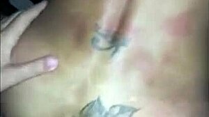 hot gay sex in the barbershop with bareback oral