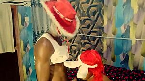 ebony african stripper gave me 10 shot blowjobs moaning in orgasm