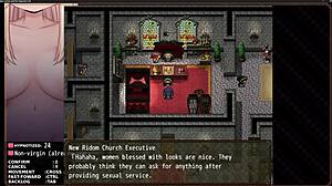 Outdoor hentai action with Rumina and the hypnosis cult continues