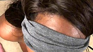 black teen sucks white dick for messy facial!