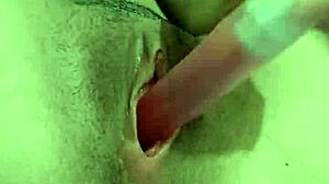 My Brazilian teen with natural tits craves double penetration action
