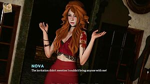 Curvy 3D Anime Babe Rocks Sexy Outfit in Game