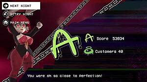 In the steamy nightclub, Poppi and Ari fuck passionately