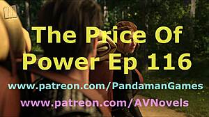 The intriguing price of power in hentai game 116