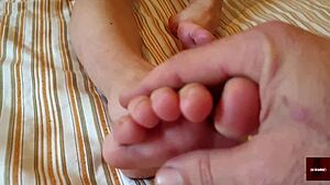 does my father's friend force me to give him a footjob?