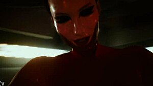 i watch the female tyger claw in hammer club sex scene from cyberpunk 2077 ultra settings