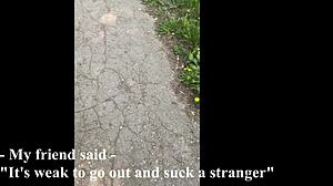 i'm ki-sim suckin stranger on street