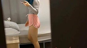 Step-sister finds me in the closet!