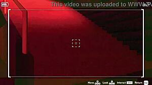 In the steamy nightclub, Poppi and Ari fuck passionately