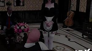 yo, creampie in kitchen with 3d hentai!