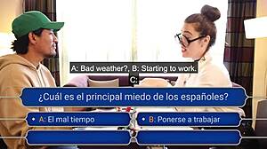 Latino Helps Curvy Secretary With Dirty Favor