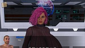 Through spacetime 45 erotic anime journey