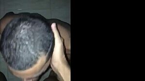 hot gay sex in the barbershop with bareback oral