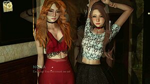 Curvy 3D Anime Babe Rocks Sexy Outfit in Game