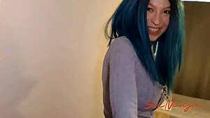 Step-sister finds me in the closet!