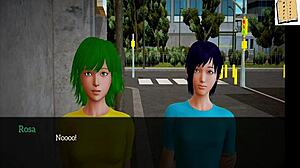 my new family 195 - redhead teen 18+ explores big tits and ass in erotic 3d game