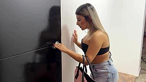 Γαμήστε τη φίλη μου τώρα, Angie Ortiz, Naty Delgado και Celeste, ενώ εγώ βλέπω;