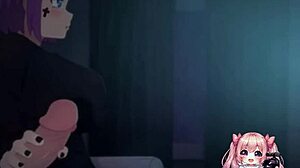 anime boyfriend sneaks in for a wild suck session