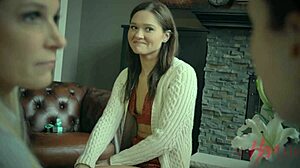 AllHerLuv ג'יין מציצה חטופה על טריבינג אסור