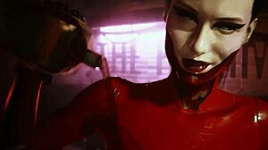 i watch the female tyger claw in hammer club sex scene from cyberpunk 2077 ultra settings