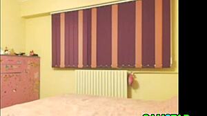 Huge webcam tits and big boobs in intense solo masturbation