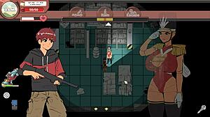 Nerdy girl gives PUBLIC HANDJOB to MONSTER COCK in library