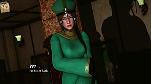 Curvy 3D Anime Babe Rocks Sexy Outfit in Game