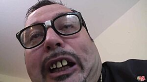 Slutty Schoolgirl Seduces Priest for Creampie