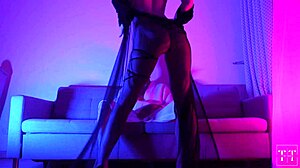 wife's sex gift as stripper?