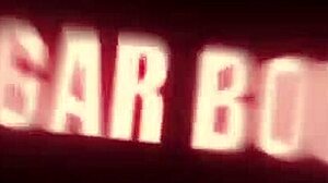 Blonde teen begs for rimjob and cums hard