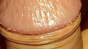 Jerking in Close-Up Gay POV Action