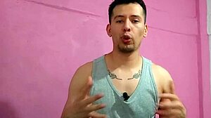 Plumber nails me in backyard with his huge curved cock