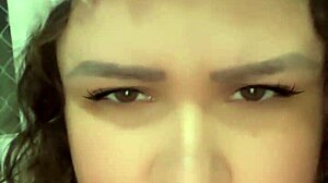 Dj Brisa guides mommy noel's striptease