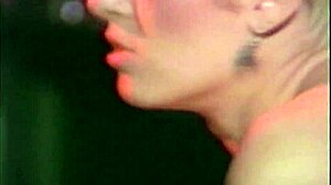 Blonde Porn Star Legend Lois Ayres Shakes Ass Before Classic Retro Fucking On Stage. Clothes Ripped In Vintage Blowjob Scene.