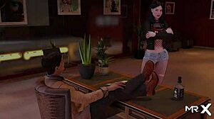 What beautiful breasts in fashion business game?