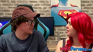 Uk Milf Devon Breeze Sucks Big Cock Deepthroat In Voyeur Audition