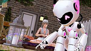 Harem Hotel 406 showcases curvy anime babe in action