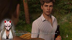 Dreamland - Ep 9 features intense ass spanking in outdoor action