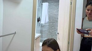 Camera catches two lesbians getting wild at Airbnb