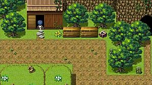 Tanned Girl Natsuki in Hentai Game Ep 13 Gets Massive Tits Covered in Cum