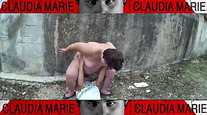 Nemožné polohy pro lízání tlusté piči na ulici, miluju její šťávy a olizuju velký zadek až vytryskne