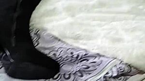 those boots make this milf's shaved pussy so sexy!