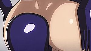 Gooey Futanari Creampie in Wild Hentai Action