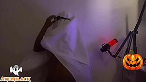 Shemale Dominates Dude's Ass with Raw Power in HD Lingerie Scene