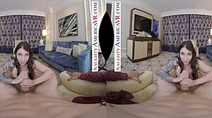 In Naughty America, Ivy Lebelle fucks you passionately in VR