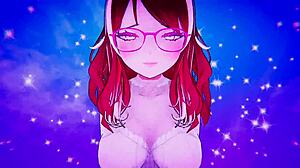 Japanese Hentai Girlfriend Dances in 3D Seeking Wild Bedroom Fun