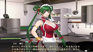 Maid-san To Boin Game Rin Scene 4 Part 2 English