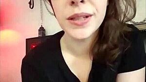 Cute Nerd Engages In A Sexting Session