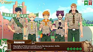 Game Friends Camp Episode 24: Twinks Collect Information With Russian Voice Acting